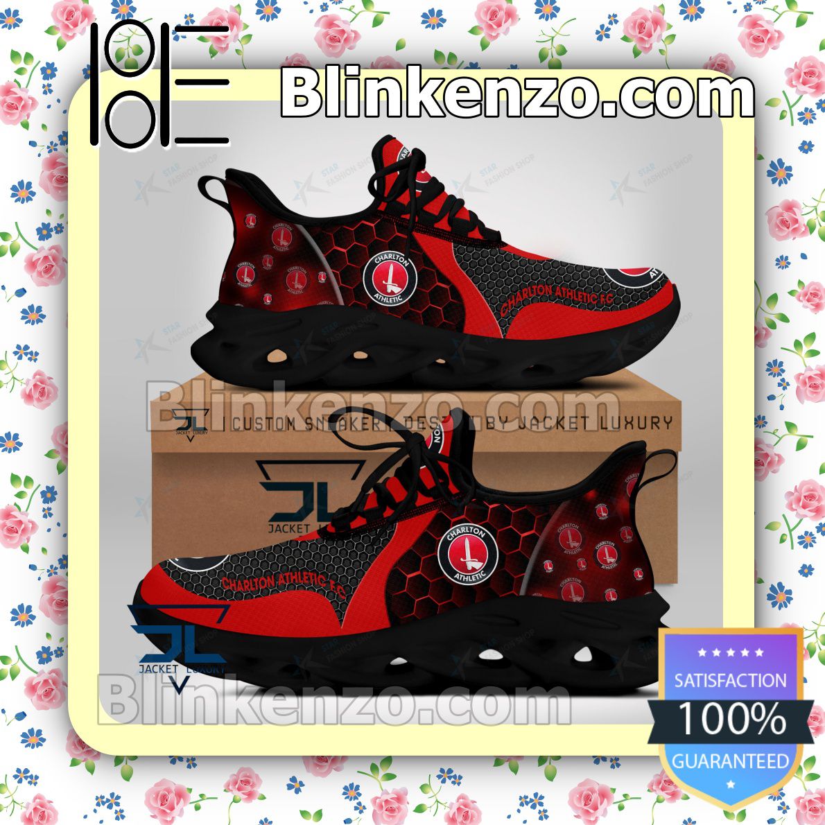 Print On Demand Charlton Athletic F.C Go Walk Sports Sneaker