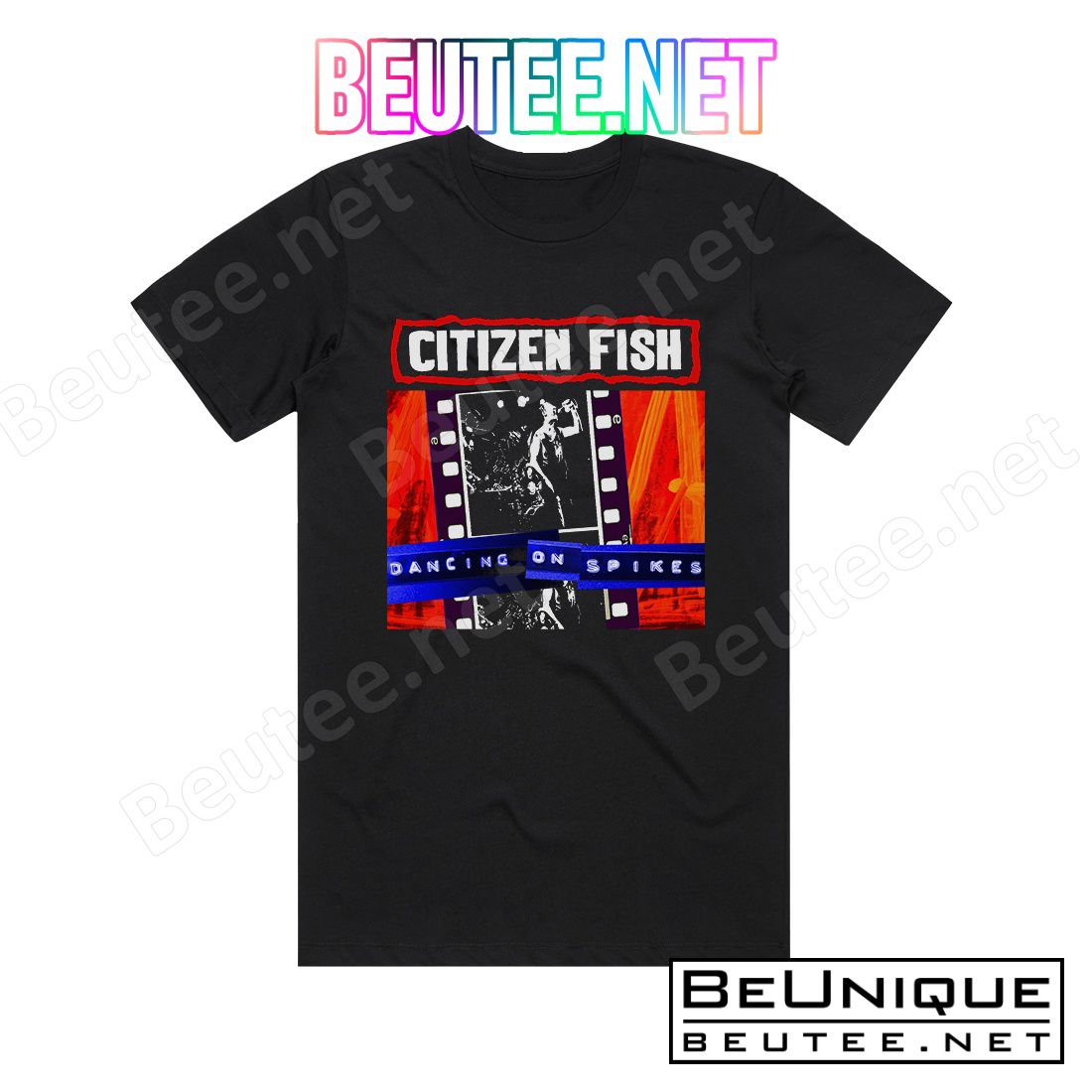 Wonderful Citizen Fish Dancing On Spikes Album Cover T-Shirt, Hoodie, Long Sleeve