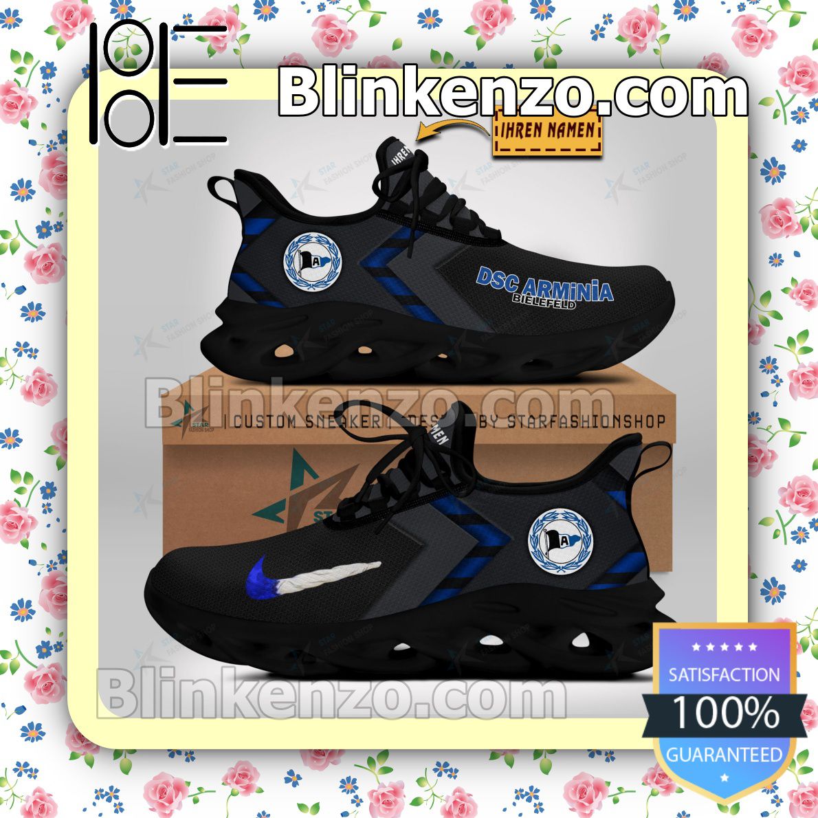 Only For Fan DSC Arminia Bielefeld Go Walk Sports Sneaker