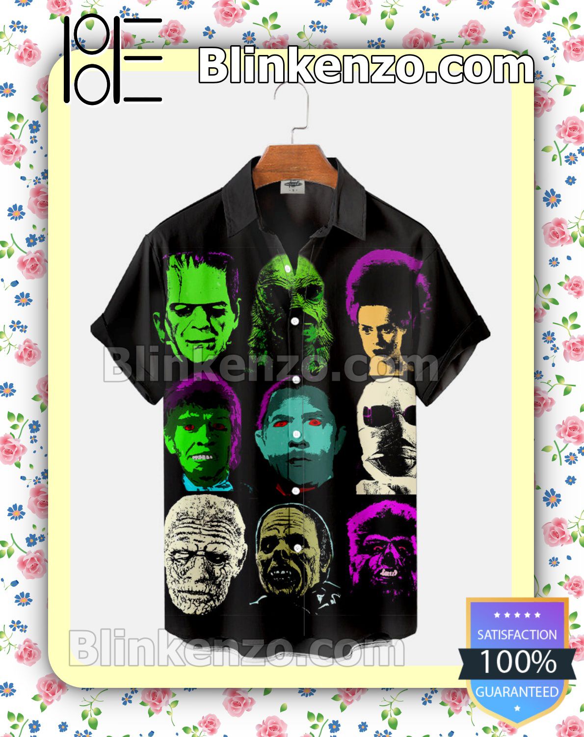 Horror Faces Halloween 2022 Idea Shirt