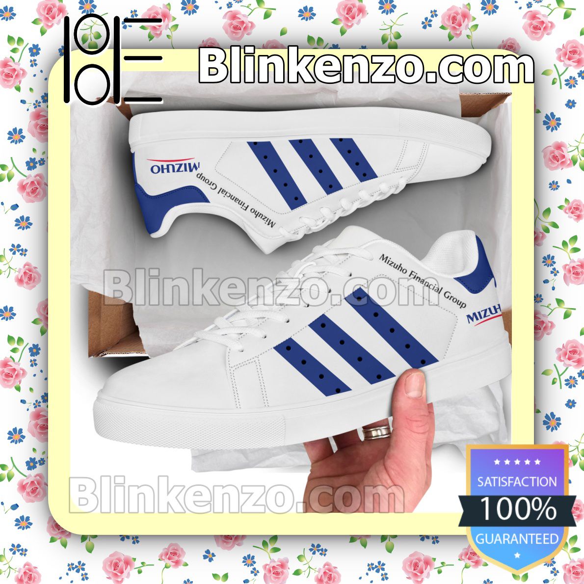 Cheap Mizuho Financial Group Logo Brand Adidas Low Top Shoes