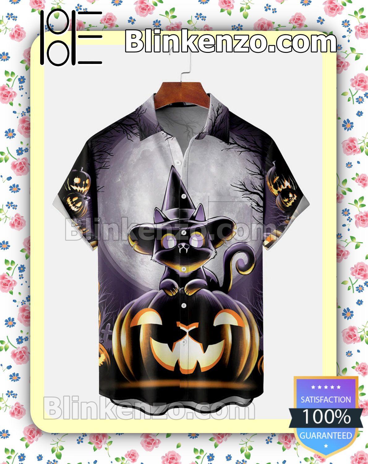 Present Cat And Pumpkin Halloween Halloween 2022 Idea Shirt