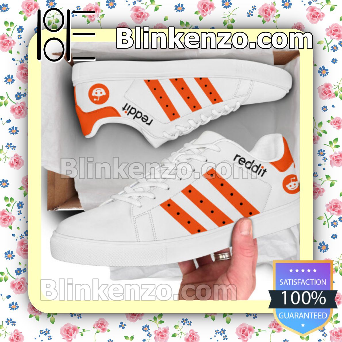 Free Ship Reddit Logo Brand Adidas Low Top Shoes