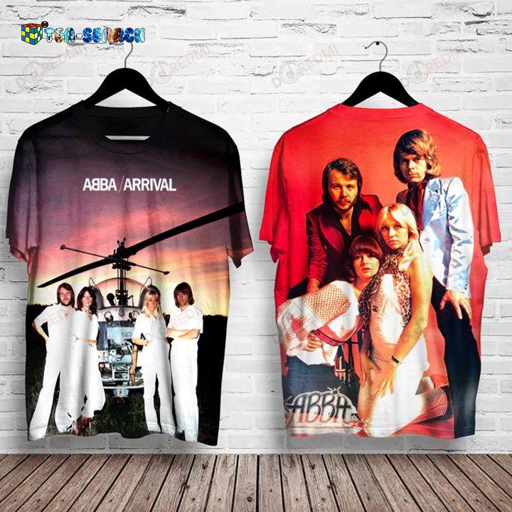 ABBA Arrival 1976 3D T-Shirt - I like your hairstyle