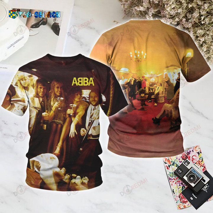 Trending ABBA Band 1975 Album Full Print Shirt
