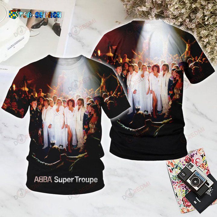 Awesome ABBA Band Super Trouper Full Print Shirt