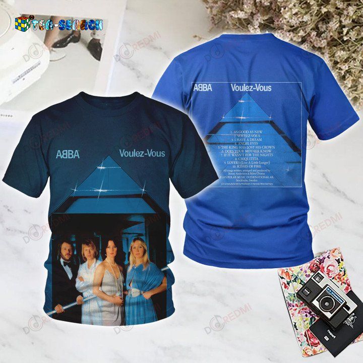 Limited Edition ABBA Band Voulez-Vous Full 3D T-Shirt