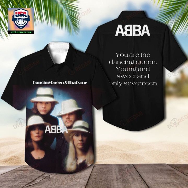 Abba Dancing Queen Album Hawaiian Shirt - Hey! Your profile picture is awesome