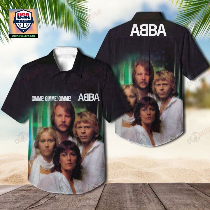 Abba Gimme! Gimme! Gimme! Aloha Hawaiian Shirt - Your beauty is irresistible.