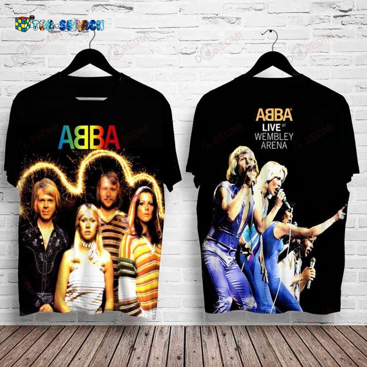 Abba Live Wembley Arena All Over Print Shirt - Good one dear