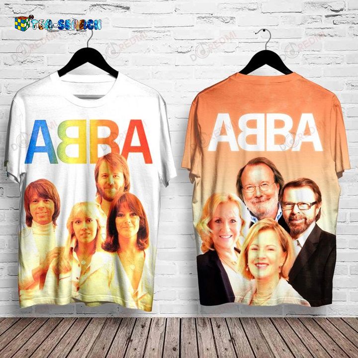 Ultra Hot Abba Music Band All Over Print Shirt