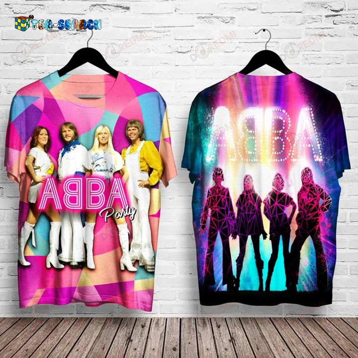 Abba Party 3D All Over Print Shirt - Stand easy bro