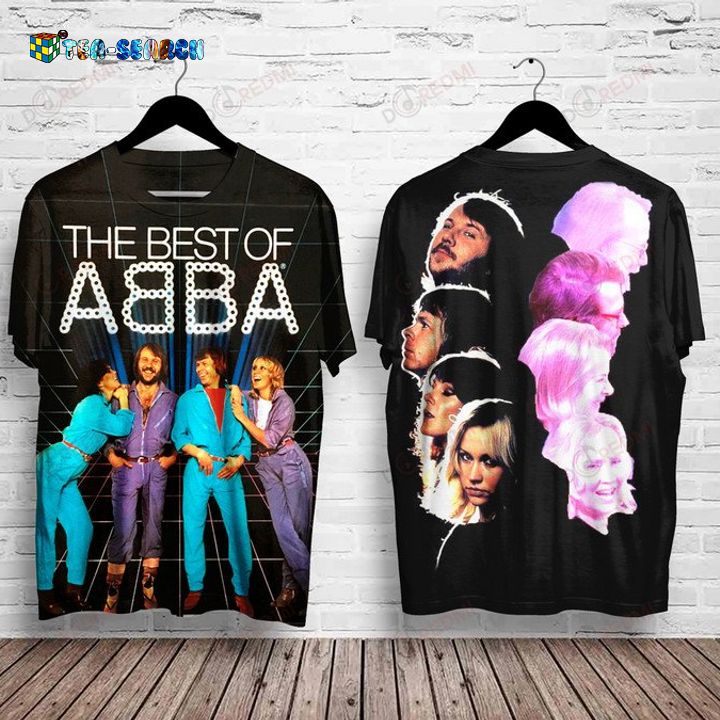 Abba The Best Of Album Cover Short Sleeve Shirt - You look fresh in nature