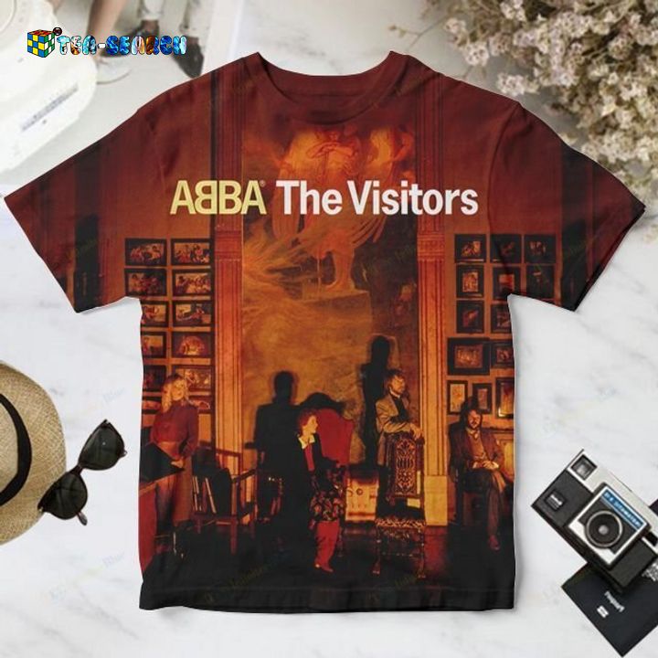 Beautiful Abba The Visitors Unisex 3D All Over Printed Shirt