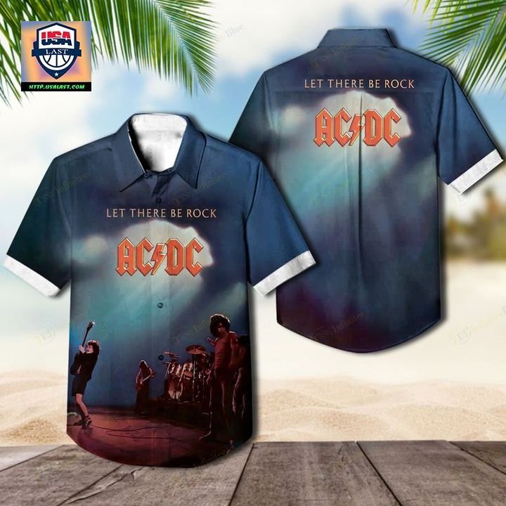AC DC Let There Be Rock The Movie Album Hawaiian Shirt - Speechless