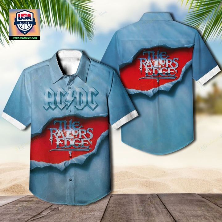 AC DC The Razors Edge Ver2 Album Hawaiian Shirt - Out of the world