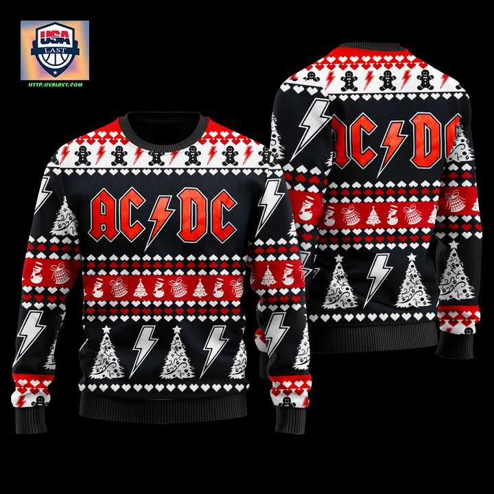 ACDC Band 3D Full Print Sweater - Good click