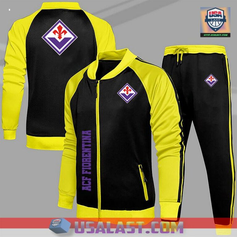 ACF Fiorentina Sport Tracksuits 2 Piece Set - Awesome Pic guys