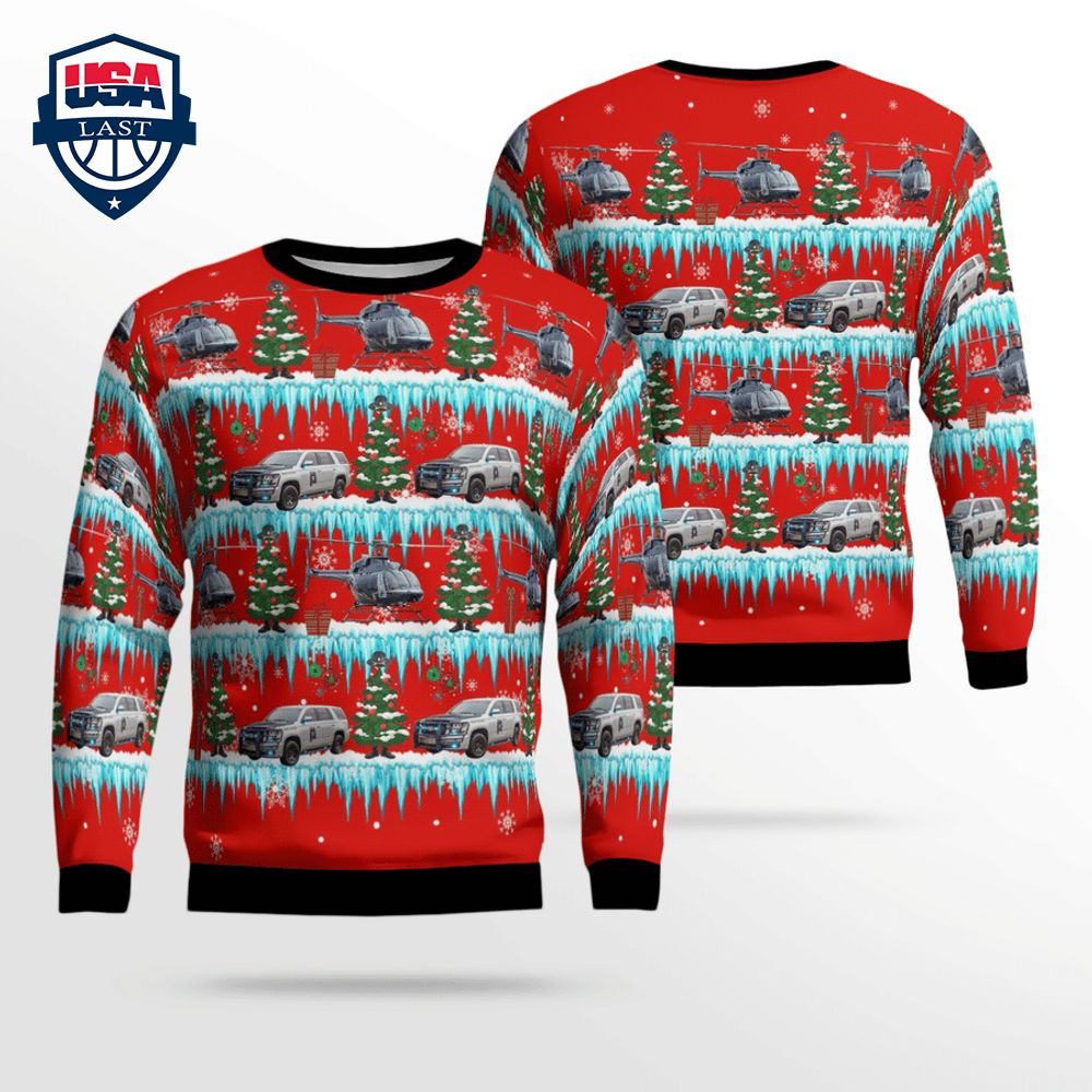 Alabama State Troopers 3D Christmas Sweater