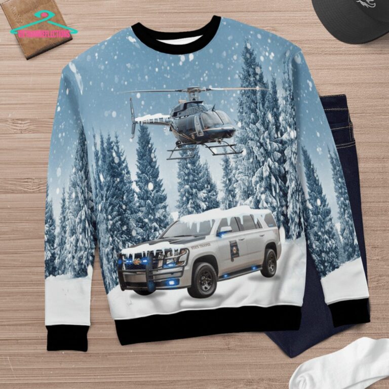 Alabama State Troopers Ver 2 3D Christmas Sweater - Nice photo dude