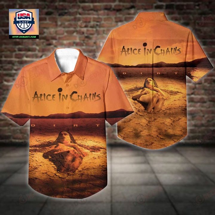 Alice In Chains Dirt Album Hawaiian Shirt - Coolosm