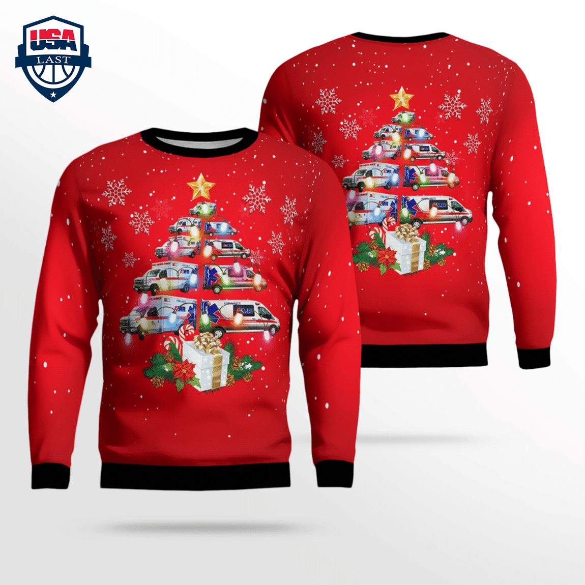 AMR Capital Region Ver 2 3D Christmas Sweater