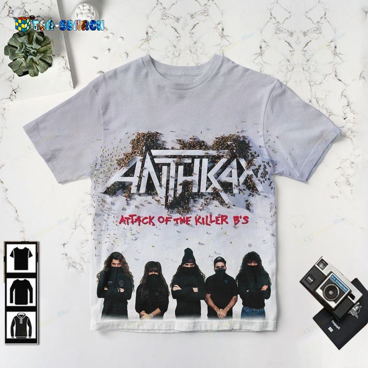 Anthrax Attack of the Killer B's Album All Over Print Shirt - My friends!