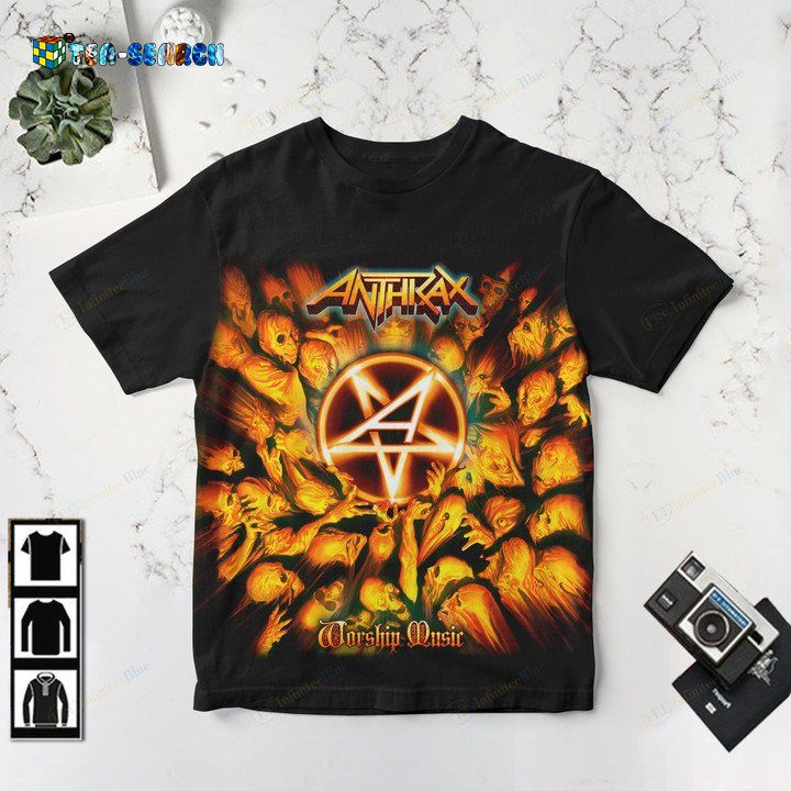 Luxury Anthrax Worship Music Album All Over Print Shirt