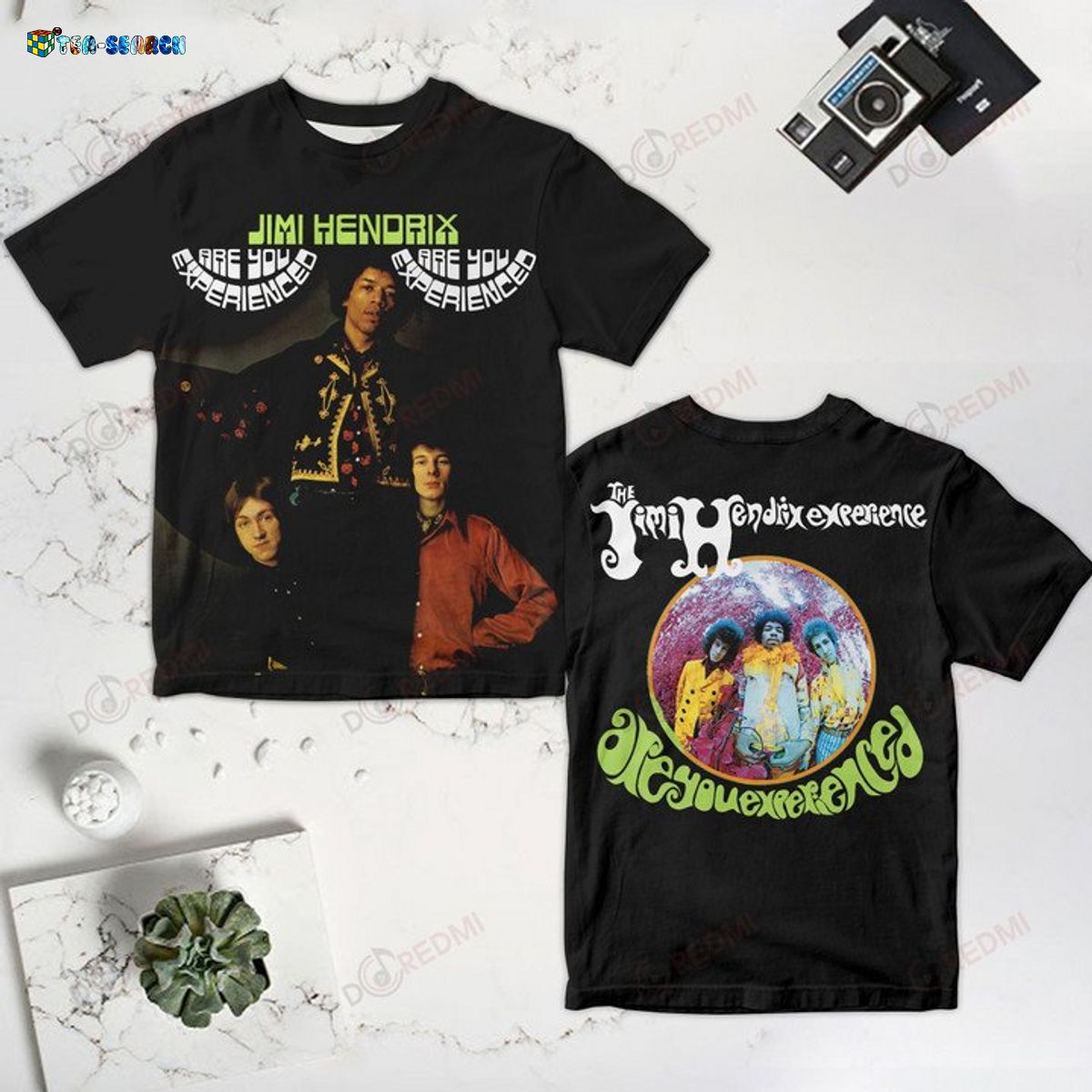 (Big Sale) Are You Experienced Album The Jimi Hendrix Experience 3D Shirt