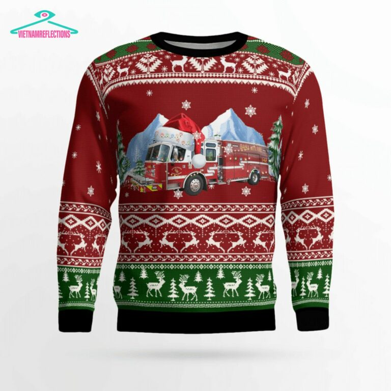 Arizona Daisy Mountain Fire & Medical Ver 2 3D Christmas Sweater - Nice Pic