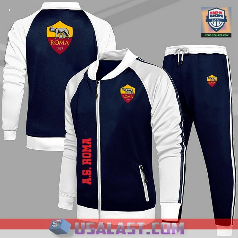 AS Roma Sport Tracksuits 2 Piece Set - Oh my God you have put on so much!