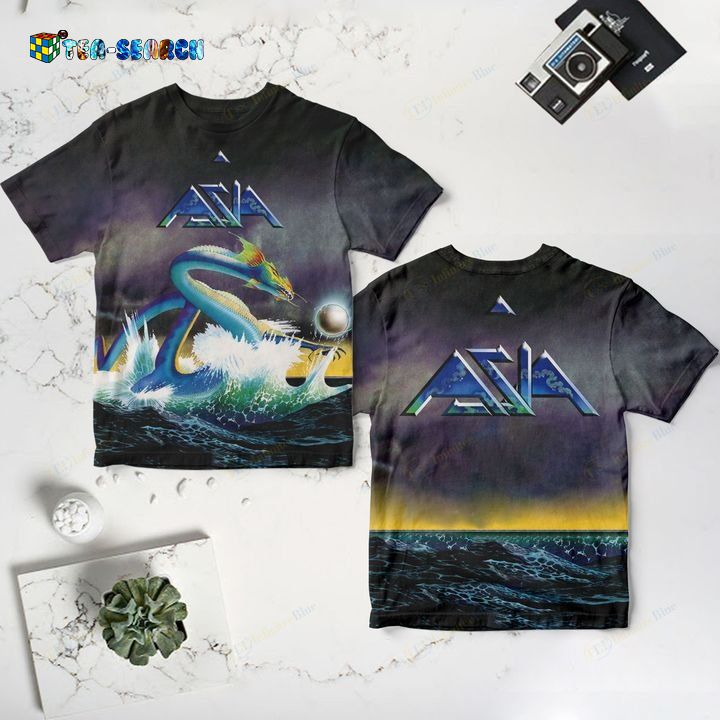 Asia Band 1982 Album All Over Print Shirt - Unique and sober