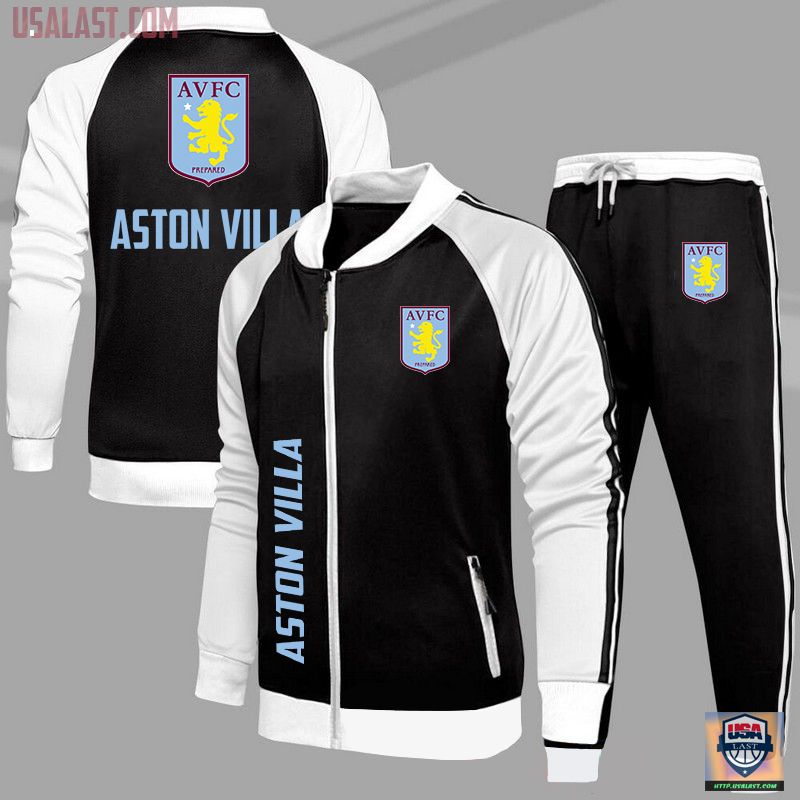 Welcome Aston Villa F.C Sport Tracksuits Jacket