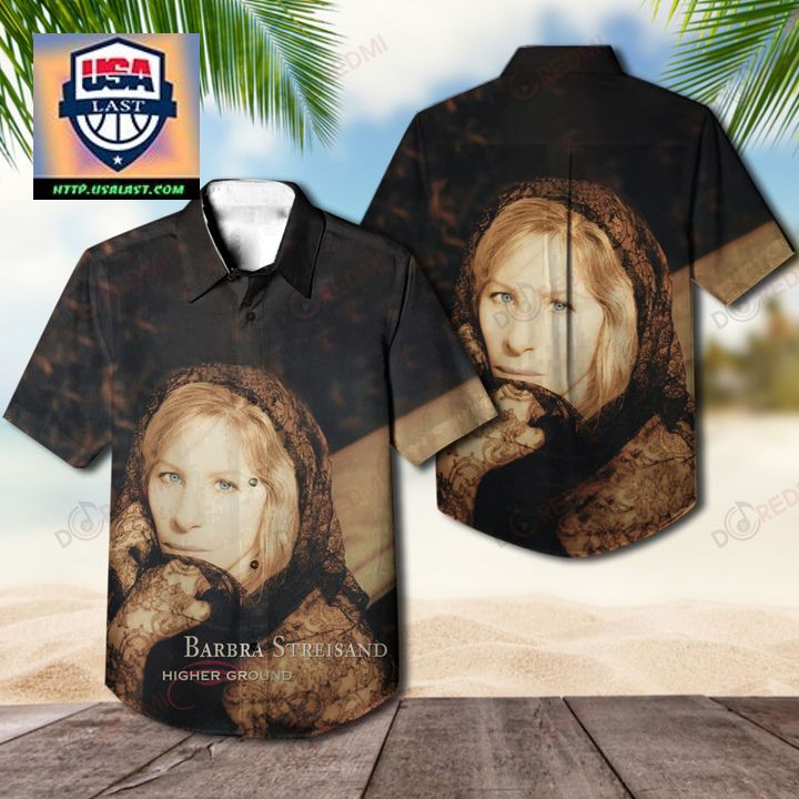 Amazing Barbra Streisand Higher Ground Album Hawaiian Shirt