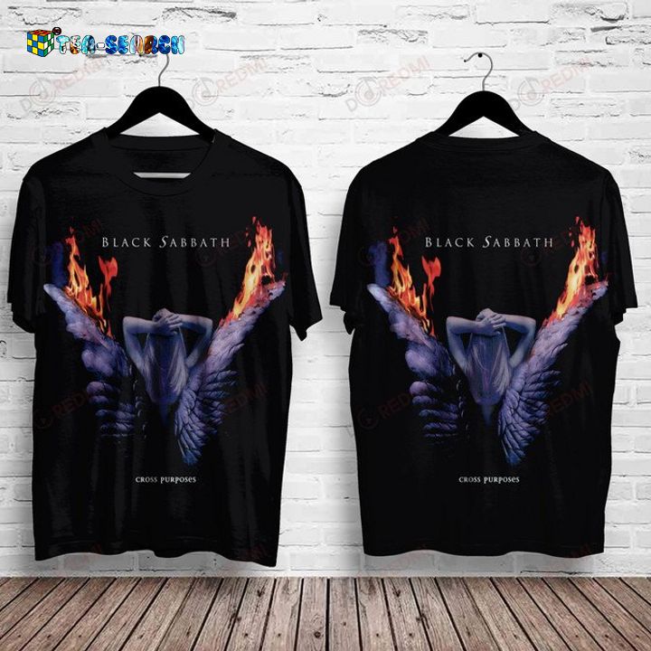 Welcome Black Sabbath Cross Purposes 3D All Over Print Shirt