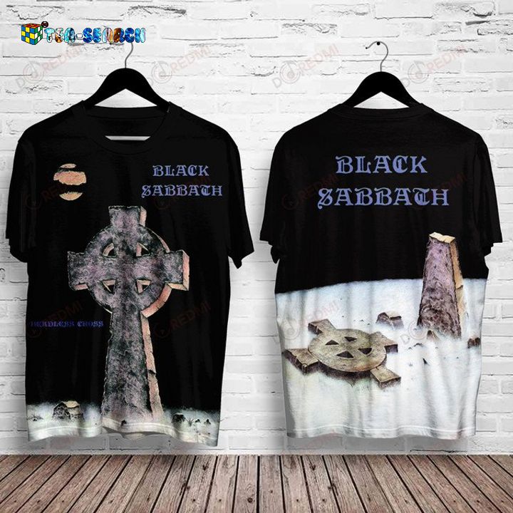 Black Sabbath Headless Cross 3D All Over Print Shirt - Studious look