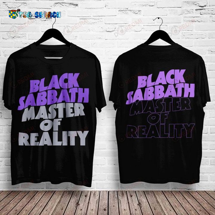 The Great Black Sabbath Master of Reality 3D All Over Print Shirt