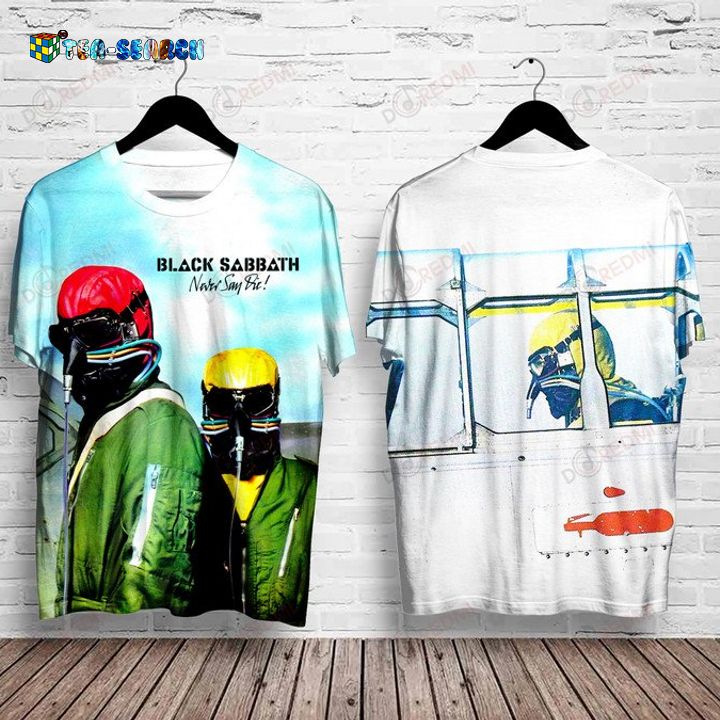 Premium Black Sabbath Never Say Die! 1978 3D All Over Print Shirt