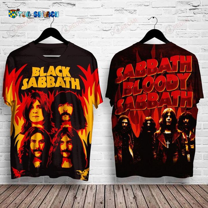 Wholesale Black Sabbath – Sabbath Bloody Sabbath Album 3D All Over Print Shirt