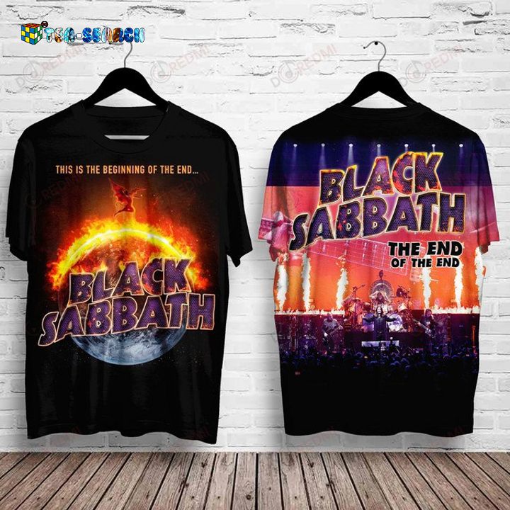 New Launch Black Sabbath The End of the End 3D All Over Print Shirt