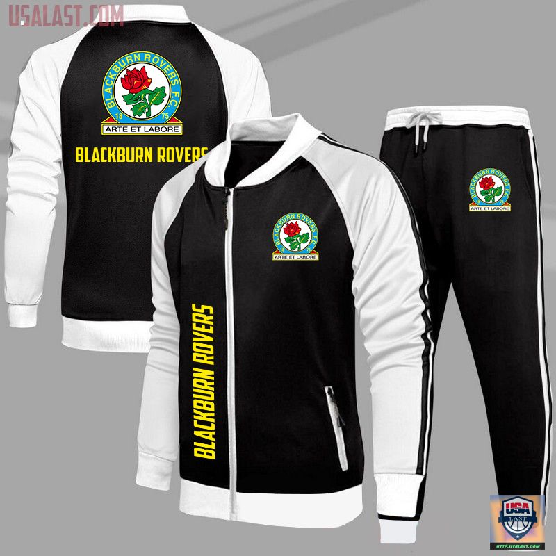 Nice Blackburn Rovers FC Sport Tracksuits Jacket