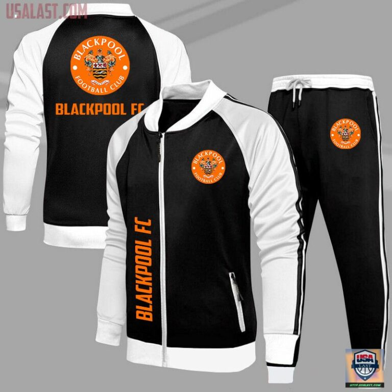 Blackpool FC Sport Tracksuits Jacket - You tried editing this time?