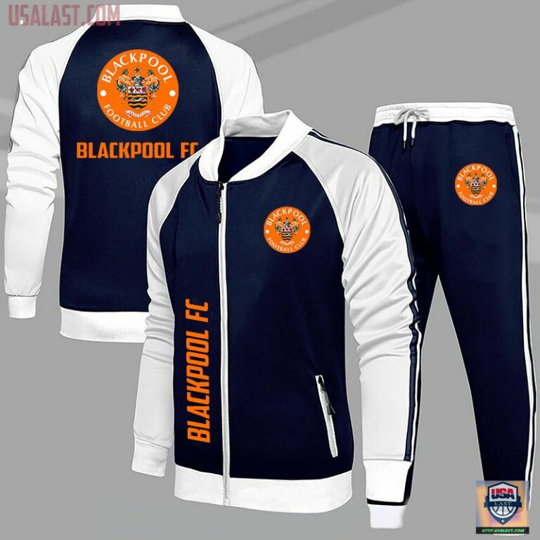 Blackpool FC Sport Tracksuits Jacket - It is too funny