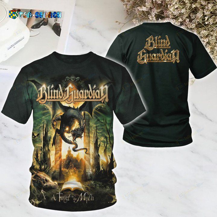 Top Rate Blind Guardian A Twist in the Myth Album All Over Print Shirt