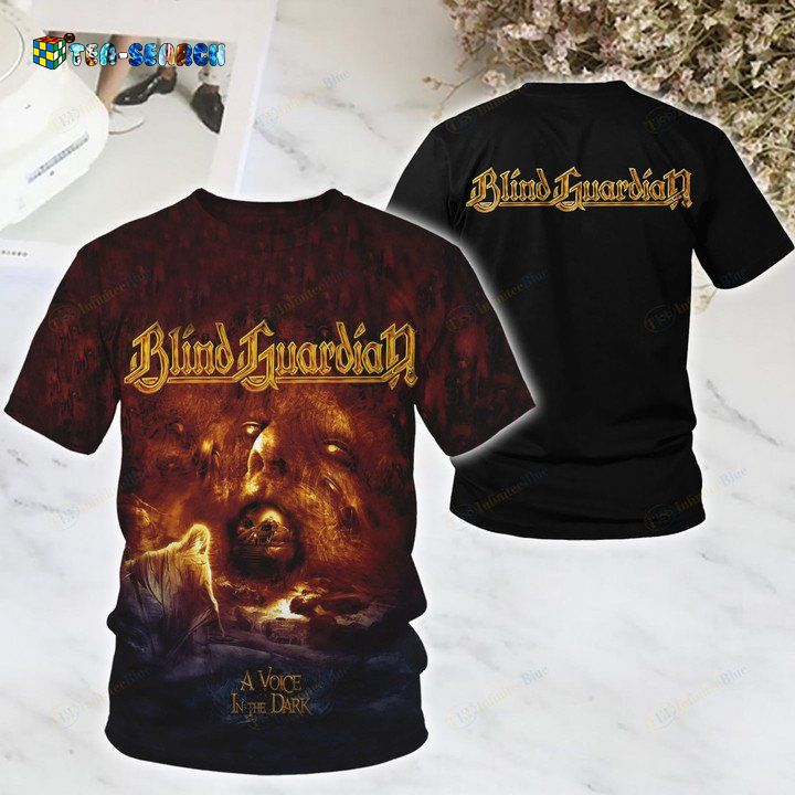 Blind Guardian A Voice In The Dark All Over Print Shirt - You look handsome bro