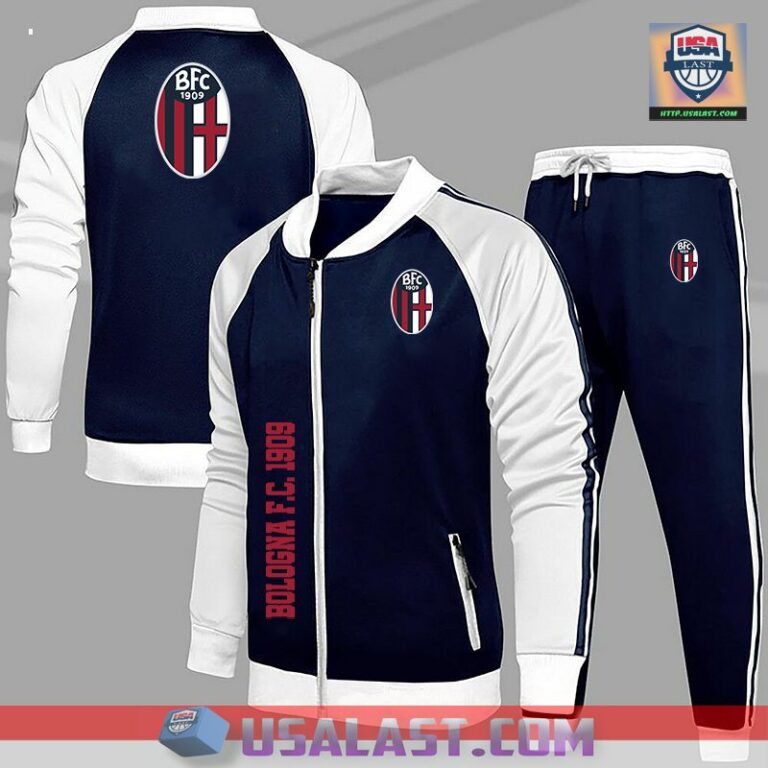 Bologna FC 1909 Sport Tracksuits 2 Piece Set - You look so healthy and fit
