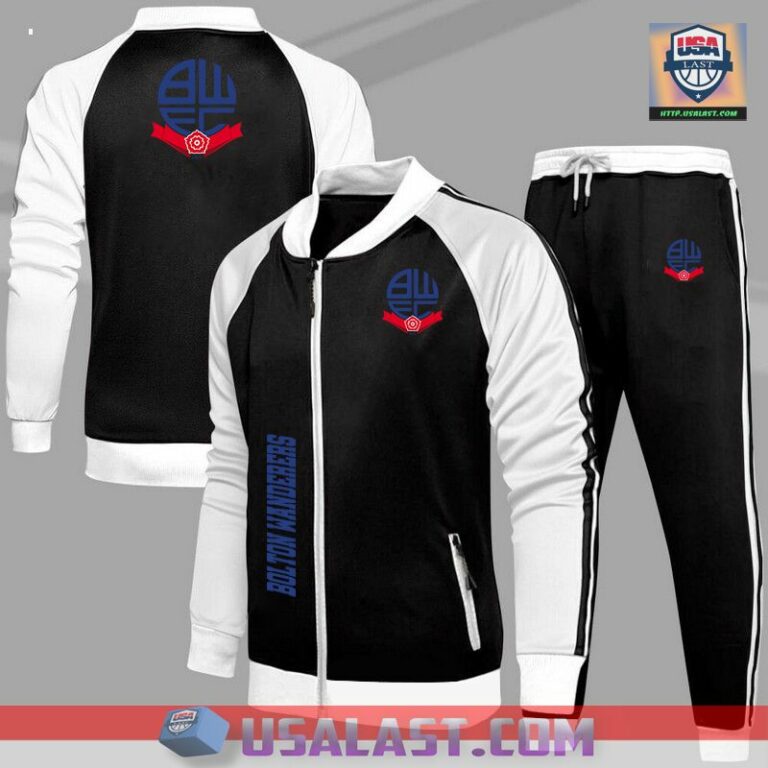 Bolton Wanderers F.C Sport Tracksuits 2 Piece Set - Handsome as usual
