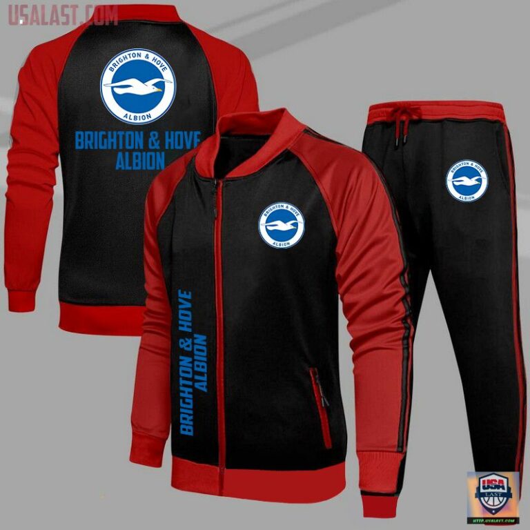 Brighton & Hove Albion F.C Sport Tracksuits Jacket - Cuteness overloaded