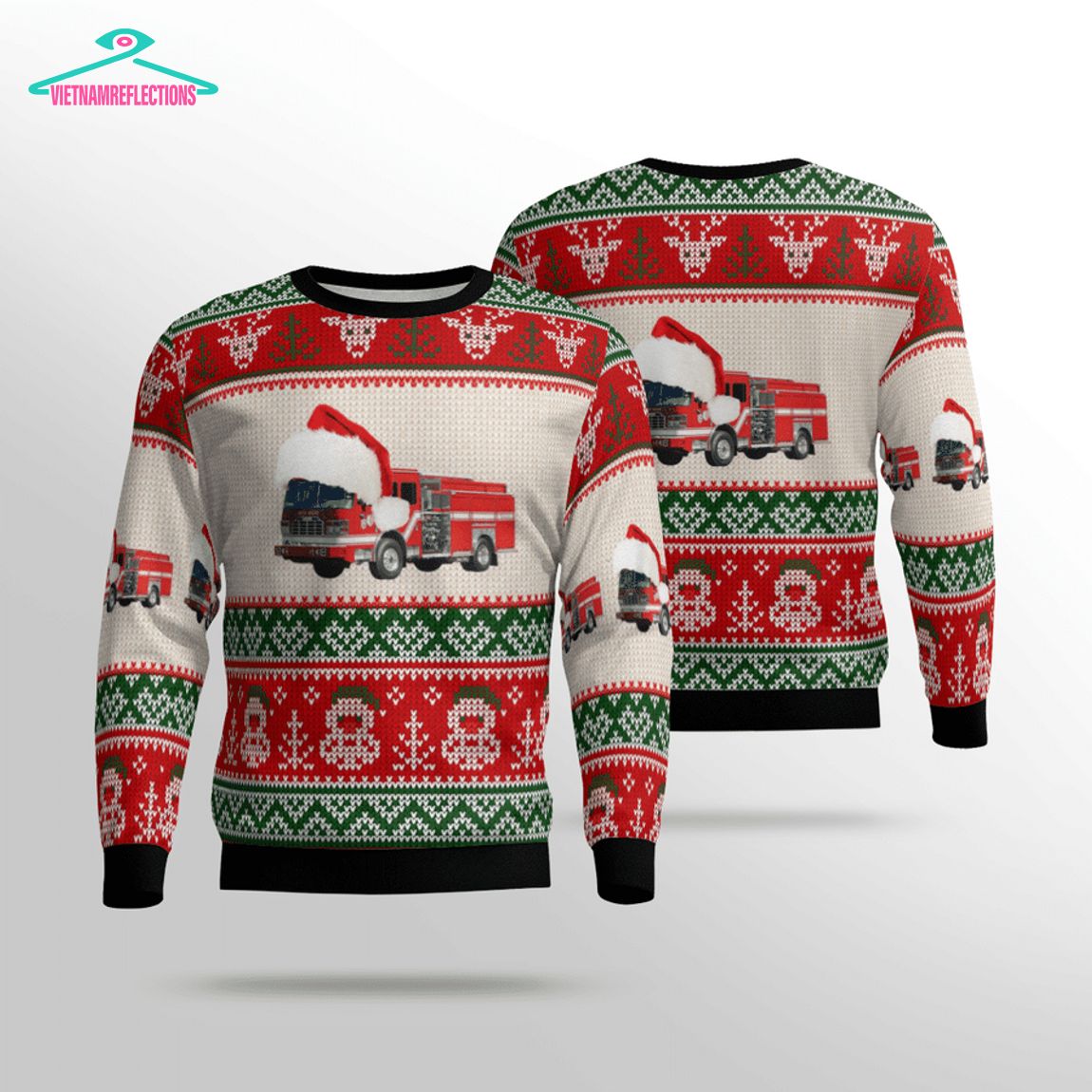California Department Of Forestry And Fire Protection 3D Christmas Sweater