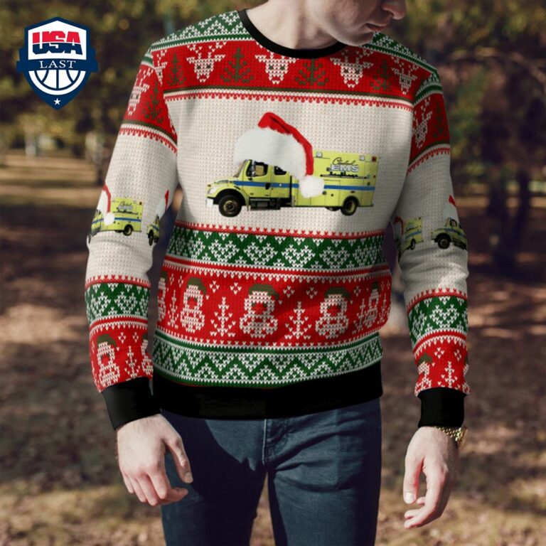 Cleveland EMS Ver 1 3D Christmas Sweater - Good look mam
